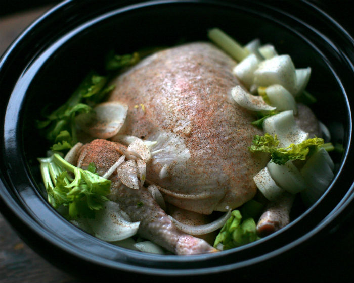 Slow cooker meal - chicken