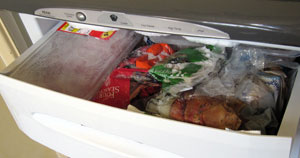 full freezer drawer