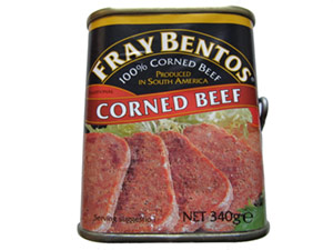 tin of corned beef